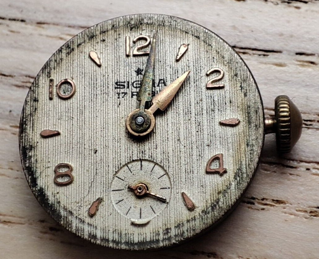 Sigma Watch Movement 15.7mm Spare Parts Repair Replacement