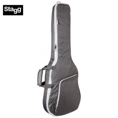 Stagg STB-10-C3 Rugged Gig Ready 3/4 Size Classical Guitar Padded Bag - Black