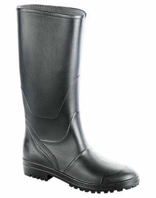 Bullstar Gummistiefel Regenstiefel Arbeitsstiefel Gartenstiefel PVC hoch schwarz