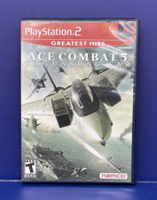 Ace Combat 5 The Unsung War Sony PlayStation 2 PS2 Game