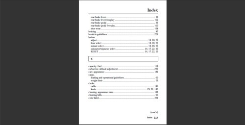 2012 Honda TRX500FA TRX500FPA w PS FOURTRAX FOREMAN RUBICON ATV Owner's manual - Picture 4 of 15