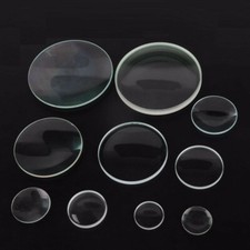 2pcs Optical Glass Lens Biconvex Lens Diy Telescope Experimental Maginifing Lens