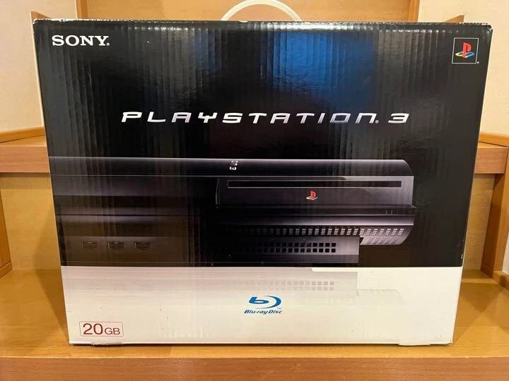 SONY PS 3 PS3 PlayStation 3 CECHB00 Game Console System 20GB Black