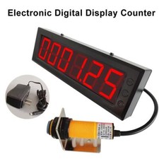 Infrared Induction Automatic Digital Display Counting Counter Conveyor Belt Tool