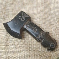 Tibet Hongshan Culture Natural Meteorite Axe Bird Head Statue Decoration Gift