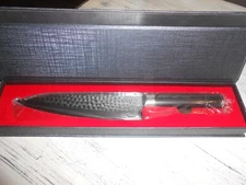 Kirosaku 20cm Damascus Steel Kitchen Knife New in the Original Box