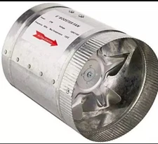 Hydro Crunch D940002900 6 inch Booster Fan, 6"/240CFM