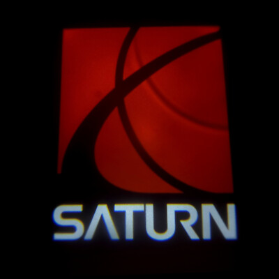 2x LED Ghost Shadow Lights Courtesy Door Lamps for Saturn