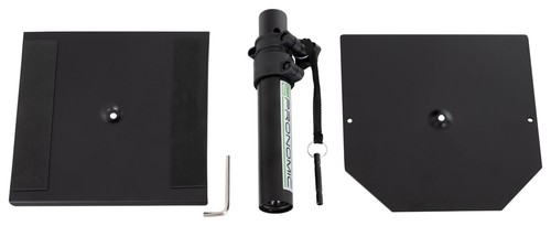 Tisch Ständer Stativ Studio Monitor Lautsprecher DJ Speaker Boxen Stand Schwarz - Bild 8 von 9