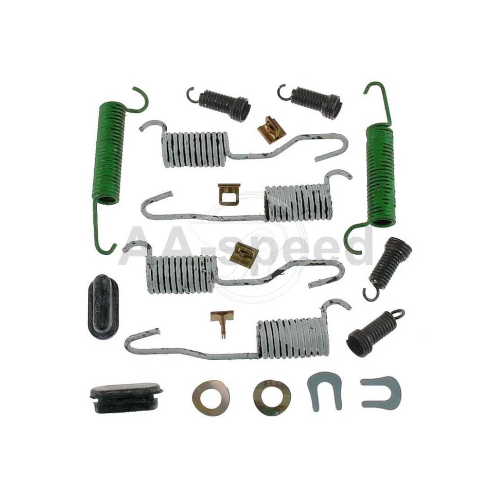 Kit de herrajes de freno de tambor delantero trasero para AMC Javelin 1974 1973 1972 1970 1971 1969 Foto 2 de 2