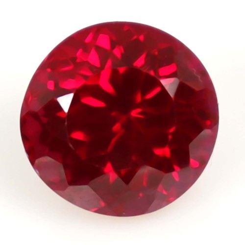 Untreated 5.60 Ct Natural Mozambique Red Ruby Cut Gemstone GIE Certified 1159