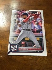 2022 Bowman Baseball Juan Soto #10 Washington Nationals