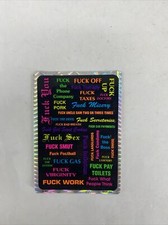 RARE Vintage Adult Humor F*** Off  F-Everythi...