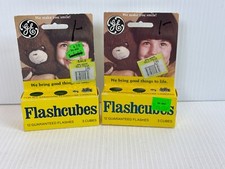 General Electric Flashcubes Made in USA 6 cubes total Vintage NEW OLD STOCK