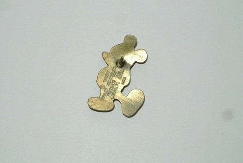 Disney Pin Bronze Brass Color Mickey Mouse Full Body - Picture 9 of 10