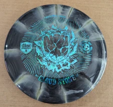 Cloud Stone prototype Spore Blue Dots refractor foil Stamp 155g Swirly Lux vapor