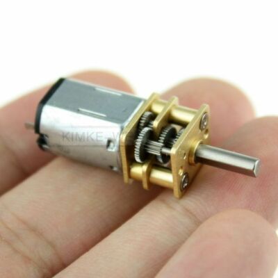 12GA Gearbox Motor Electric 6V 60 RPM for Model Making