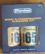 NEW Dunlop 65 Body & Fingerboard Cleaning Kit #6503 guitar