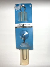 Inter Design  12 in. Wide Squeegee Space Saving Shower Squeegee with Suction Cup