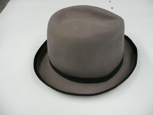 boys grey top hat