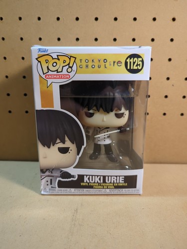 ¡FUNKO POP! ANIMACIÓN Tokyo Ghoul: Re-Kuki Urie Figura de Vinilo Bobblehead Nueva - Imagen 8 de 8
