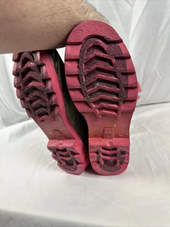 Game Winner Botas de Goma Rosa Camuflaje con Borde Rosa Talla 5 Foto 3 de 4