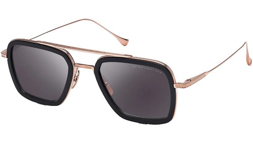 DITA Alpine Sunglasses white/dark brown Classic Retro DITA Alpine Sunglasses white/dark brown Classic Retro