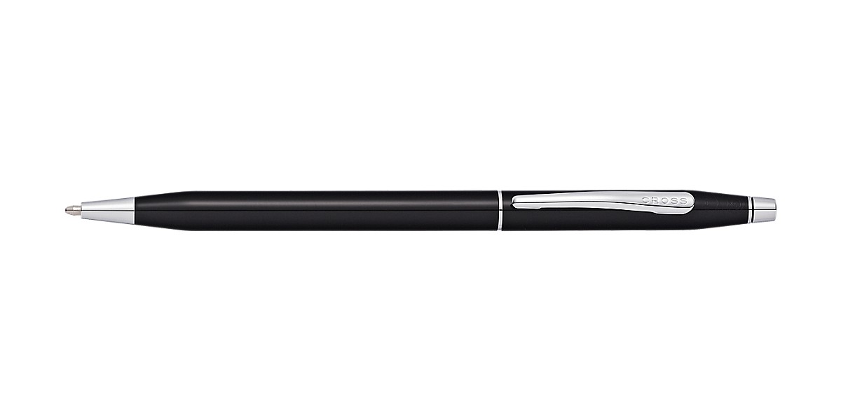 Cross Classic Century Ballpoint Pen - Black Lacquer, Slender Profile, Premium Gift Box, Lifetime Guarantee - View #4
