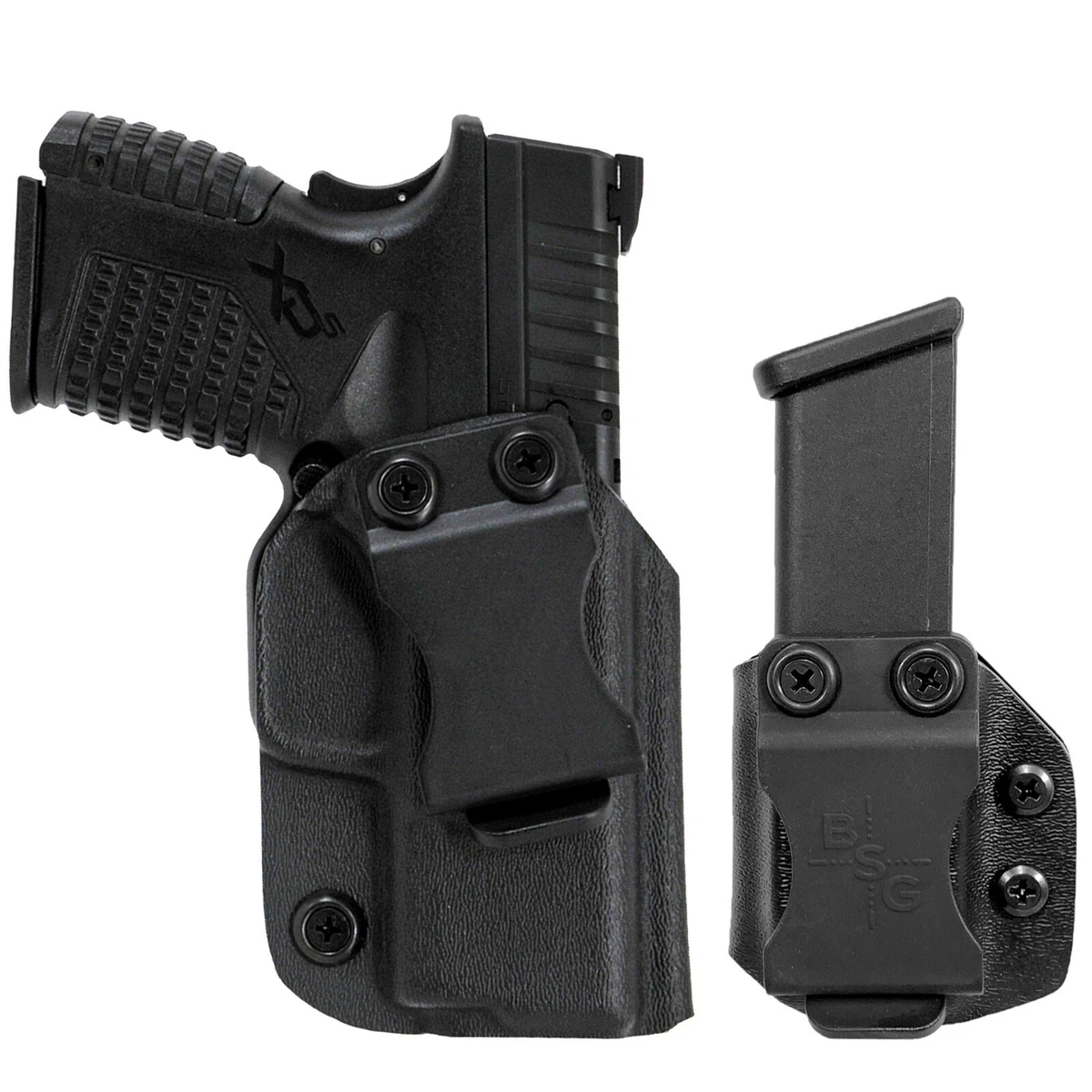 Springfield XD-S 3.3'' IWB Kydex Holster and Magazine Pouch Combo | eBay