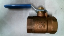 600WOG 1 1/2" FEMALE NPT THREADED BRASS BALL VALVE FULL PORT -FREE SHIPPING