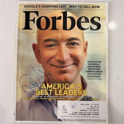 Forbes April 23 2012 America s Best Leaders Jeff Bezos Magazine