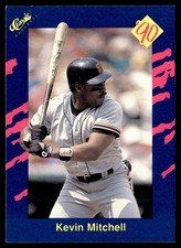 1990 Classic Blue Kevin Mitchell San Francisco Giants #64