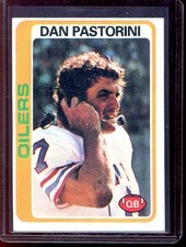 Dan Pastorini 1978 Topps Football Card #301