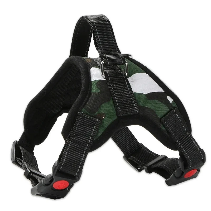 Dog Harness Quick Release Vest Pet Puppy Harness Nylon Material Breathable