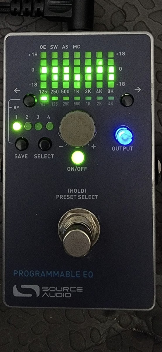 Source Audio SA170 Programmable Digital EQ for Electric or Bass