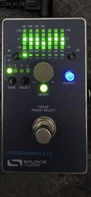 ギター Source Audio Programmable EQ SA170 Source Audio SA170 Programmable Digital EQ for Electric or Bass