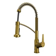 Karran USA KKF215 Alston 1.8 GPM 1 Hole Kitchen Faucet - Gold
