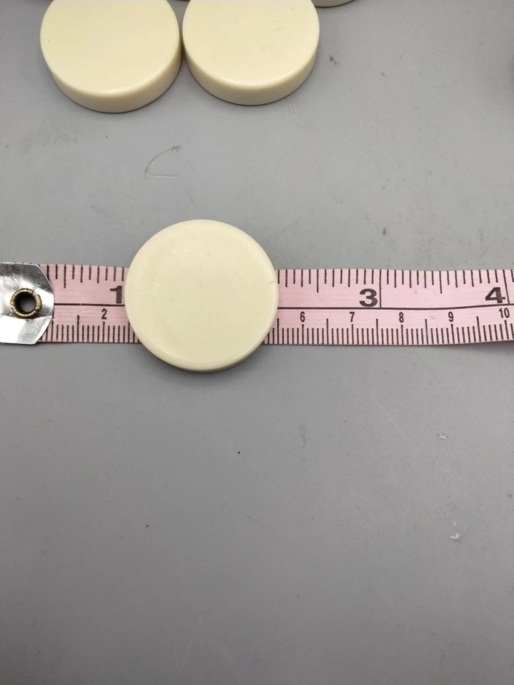 Vintage Backgammon Pieces Chips, And Dice Brown And White - Image 2 of 4