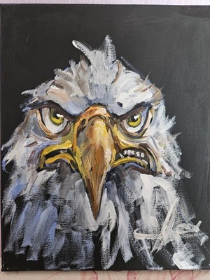 Oil painting oil picture pictures modern art art unique eagle