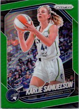2025 Panini Prizm WNBA #102 Karlie Samuelson Green Prizms