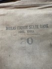 Vintage Locking Canvas Bank Bag, Dallas County State Bank in Adel, IA. — photo 2