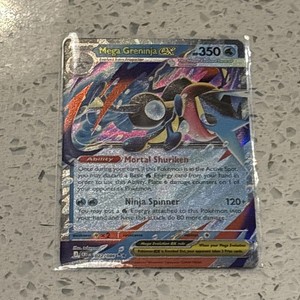 rare greninja card PSA 10 Greninja ex 214/167 Sv06: Twilight Masquerade Holo Pokémon – BAM!  POW! COMICS main image 0