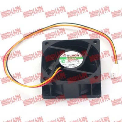 1pc new   KDE1206PTV1 DC12V 1.7W 6CM 3-Wire 6025 cooling fan spot stocks *pz