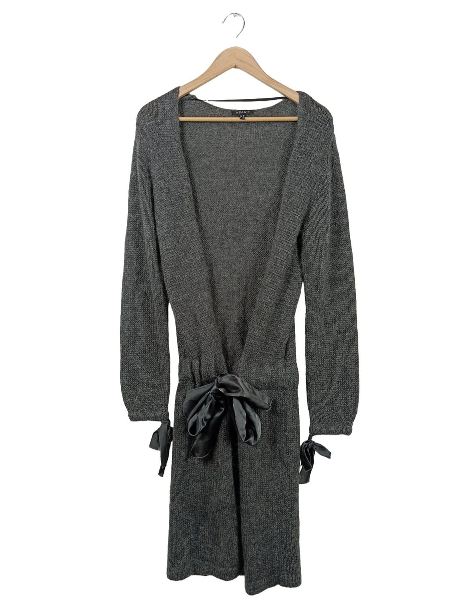 APART Cardigan Damen Jacke Gr. DE 38 hellgrau Casual-Look