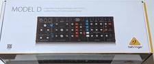 Behringer Model D Analog Desktop Synthesizer + EXTRAS + Good Condition + Box