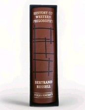 Bertrand Russell 'History Of Western Philsophy' HB+ slipcase 2008 Folio Society