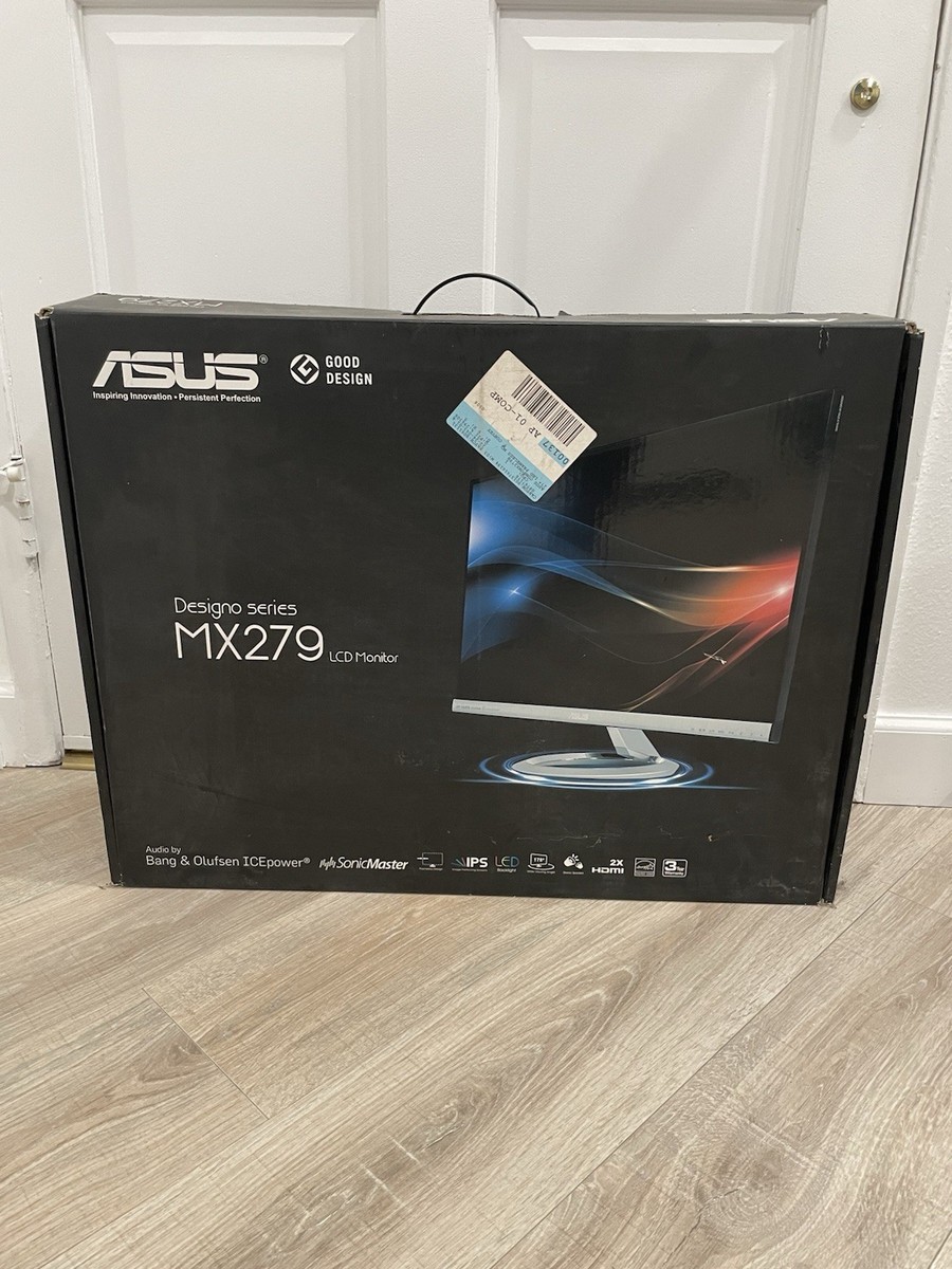 Asus MX279 Designo Series 27 inch Monitor IPS LCD HDMI Stereo