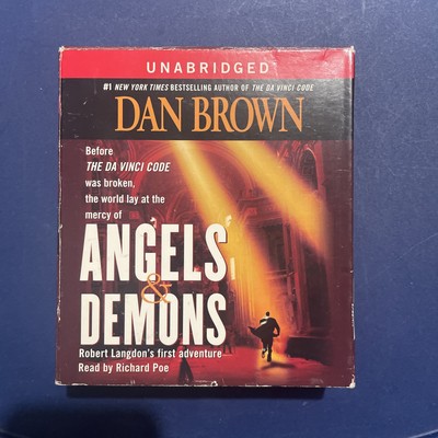 Angels and Demons by Dan Brown (2004, Compact Disc DR3