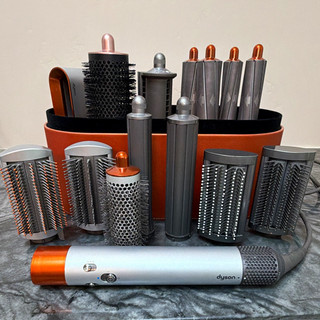 Dyson Airwrap Hair Styler Set w/ Storage Case Curling Barrels & Brushes