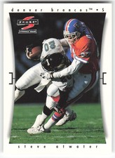 1997 Score Denver Broncos Steve Atwater #9